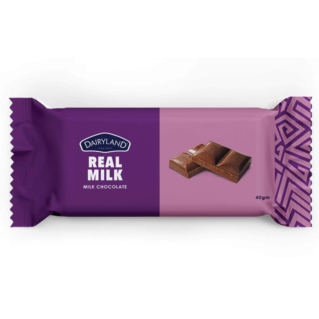 DAIRYLAND REAL MILK CHOC 40G